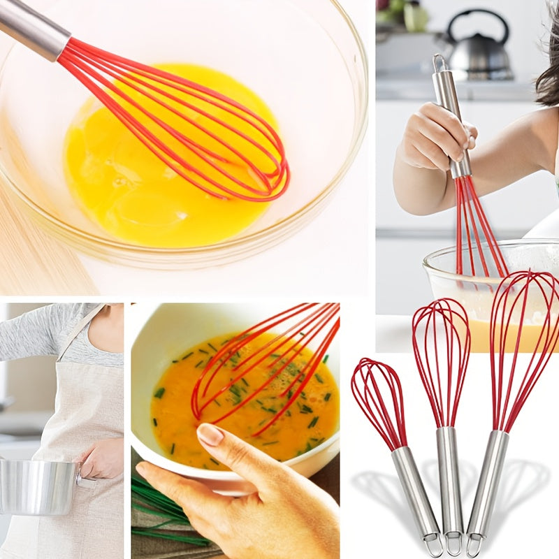 Multi-Functional Manual Whisk, a Kitchen Tool for Beating Eggs And Cream., Whisk Wiper for Kitchen Aid, Home Use, Egg Beater