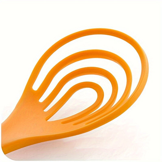 1pc Manual Hand Whisk - Durable Plastic Egg Beater with 3-4 Wire Whisking Prongs, Ergonomic Handle for Baking, Cooking, & Egg Beating - Lightweight Kitchen Gadget, Egg Beater Handheld, Cooking Essentials, Comfortable Grip, Easy Storage Design