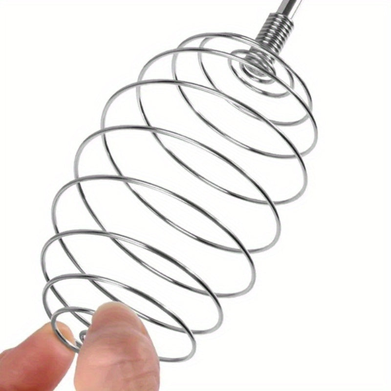 Manual Egg Beater Stainless Steel Ball Spring Whisk | Hand-held | Stainless Steel | Manual | Kitchen Baking Tools | | | Easy to use