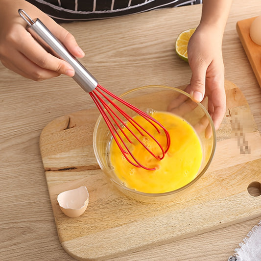 Multi-Functional Manual Whisk, a Kitchen Tool for Beating Eggs And Cream., Whisk Wiper for Kitchen Aid, Home Use, Egg Beater